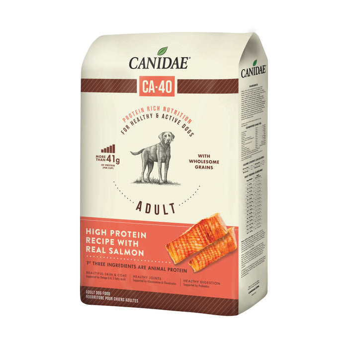 CANIDAE CA-40 High Protein Dry Dog Food Real Salmon, 1ea/25 lb