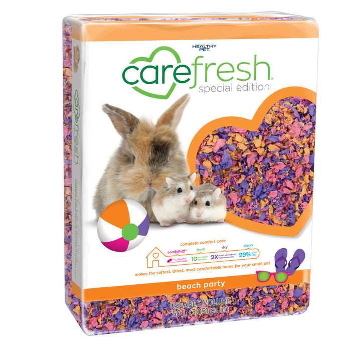 CareFRESH Special Edition Small Animal Bedding Beach Party, 1ea/50 l