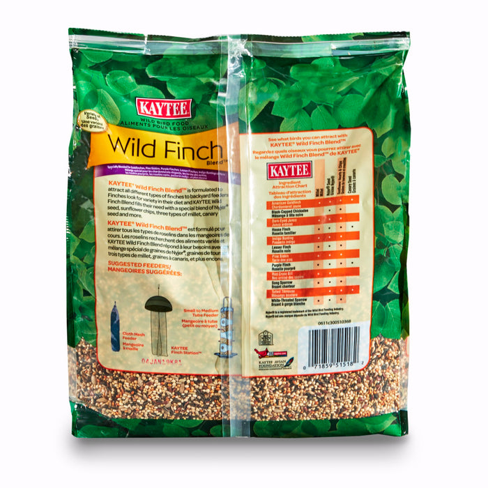 Kaytee Wild Finch Blend Wild Bird Food Stand Up Bag, 1ea/5 lb