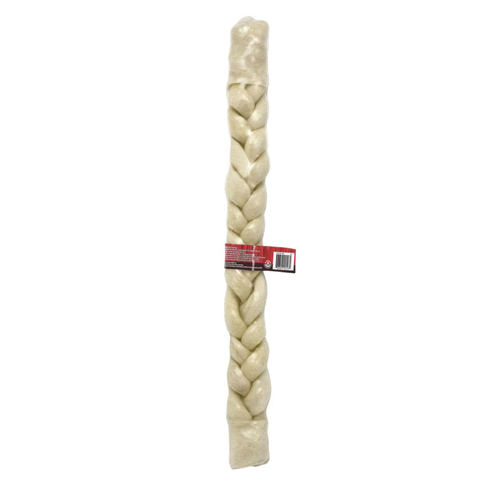 Cadet Premium Grade Braided Beef Hide Stick Braided Stick, Original, 1ea/24 in (1 ct)