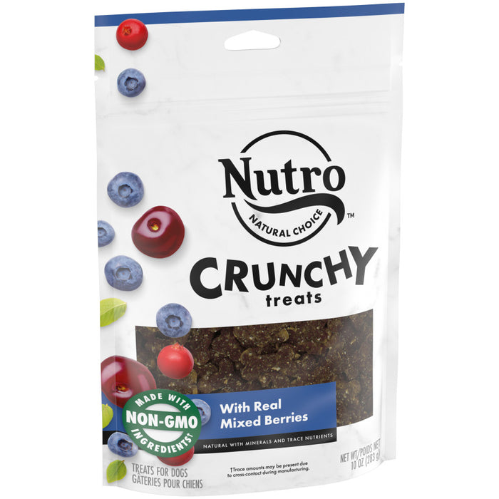 Nutro Products Crunchy Dog Treats Mixed Berry, 1ea/10 oz