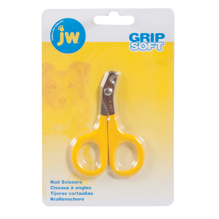 JW Pet Dog Nail Clipper Grey/Yellow, 1ea/SM