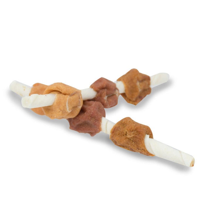 Cadet Gourmet Beef Hide Shish Kabob Dog Treats Beef Hide, 1ea/5 in (4 Oz.)