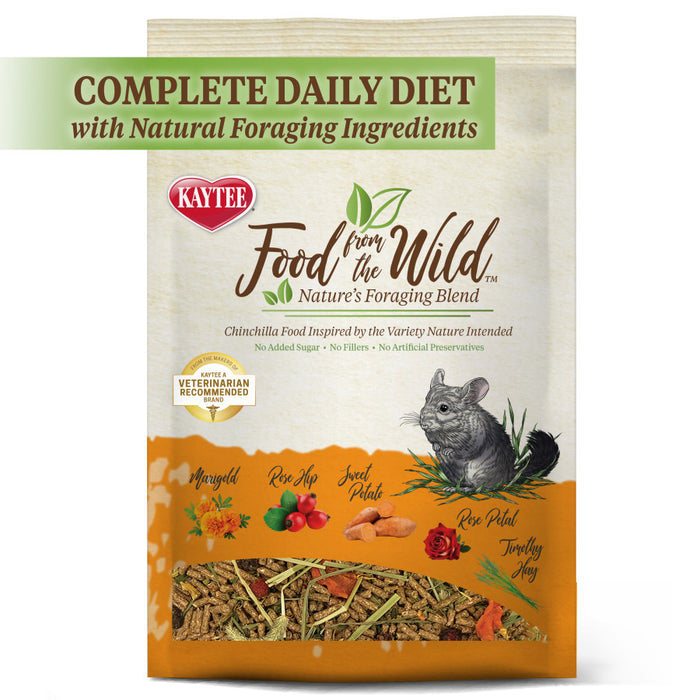 Kaytee Food From The Wild Chinchilla 1ea/3 lb