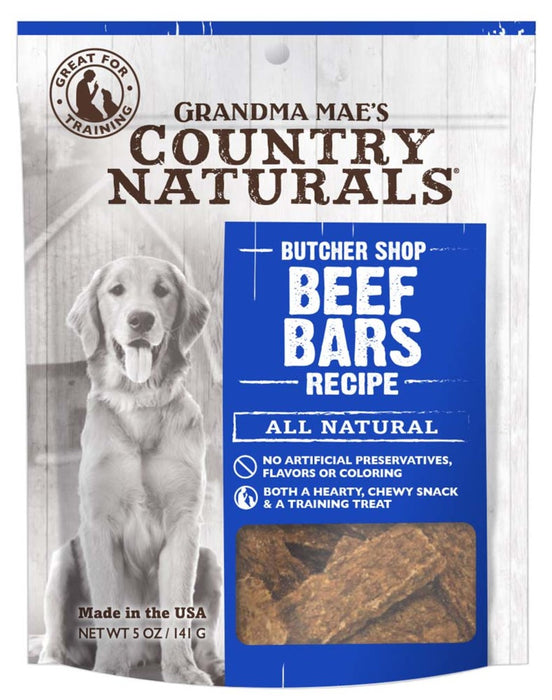 Grandma Mae's Country Naturals Grain Free Beef Bars Dog Treats 1ea/5 oz