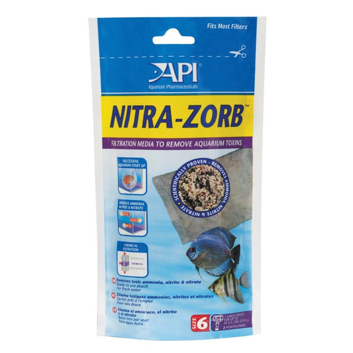 API NITRA-ZORB Aquarium Filter Media 1ea/Size 6, 1 pk