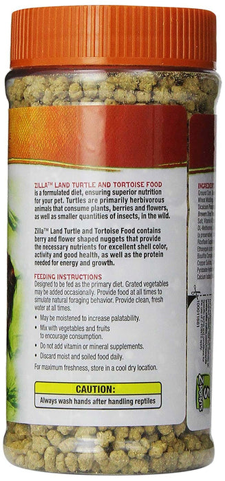 Zilla Land Turtle and Tortoise Extruded Food Pellets 1ea/6.5 oz