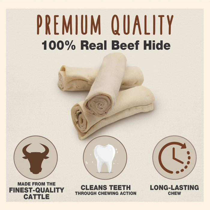 Cadet Premium Grade Beef Hide Dog Chew Curls Curls, Original, 1ea/1 lb