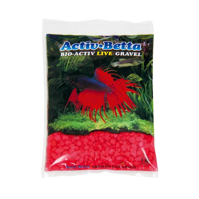 Activ-Betta Bio-Activ Live Betta Gravel Pink, 1ea/1 lb