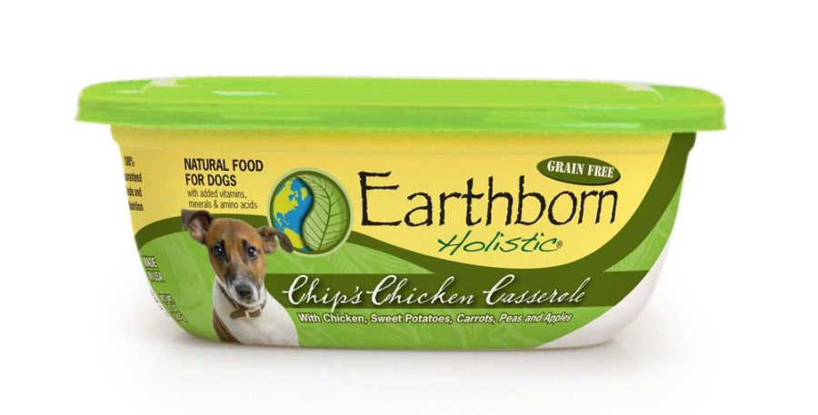 Earthborn Holistic Chip's Chicken Casserole Stew Grain-Free Wet Dog Food Chicken, 8ea/8 oz, 8 pk