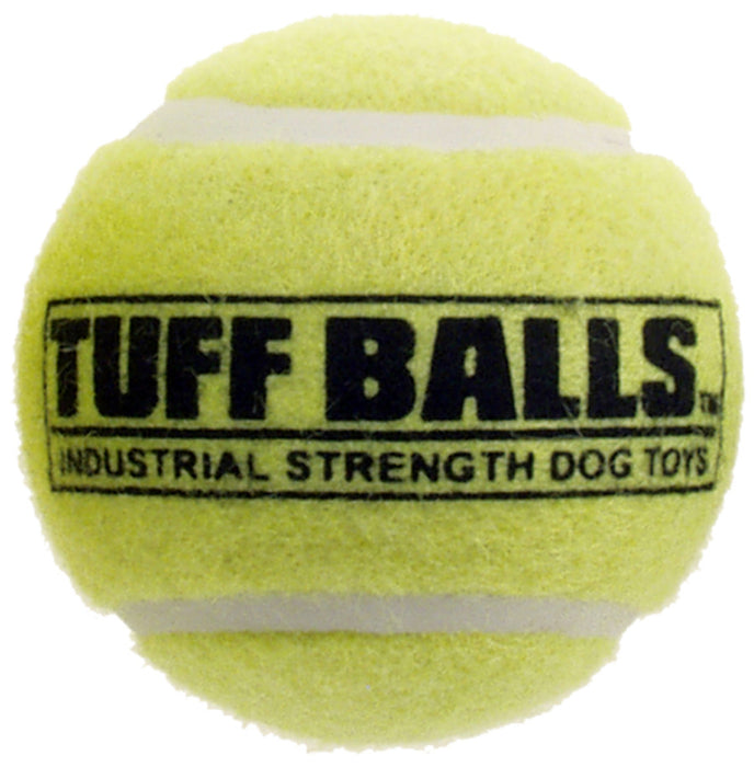 Petsport USA Tuff Ball Dog toy Yellow, 1ea/2 pk, 2.5 in