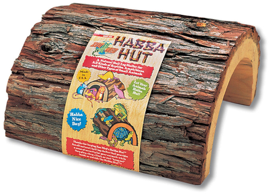 Zoo Med Habba Hut Terrarium Hideaway Brown, 1ea/SM