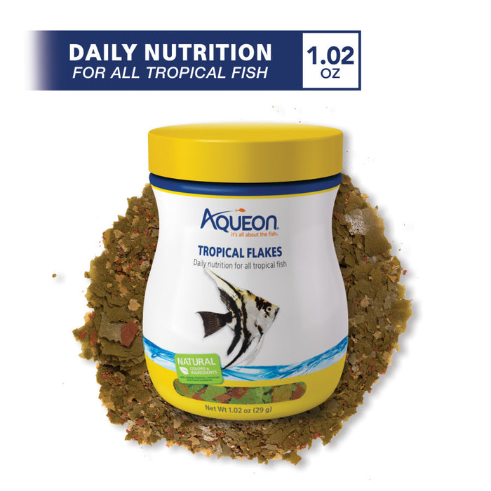 Aqueon Tropical Flakes 1ea/1.02 oz