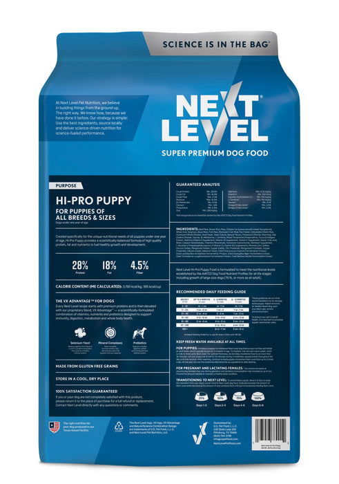 Next Level Hi-Pro Puppy Dry Dog Food 1ea/40 lb