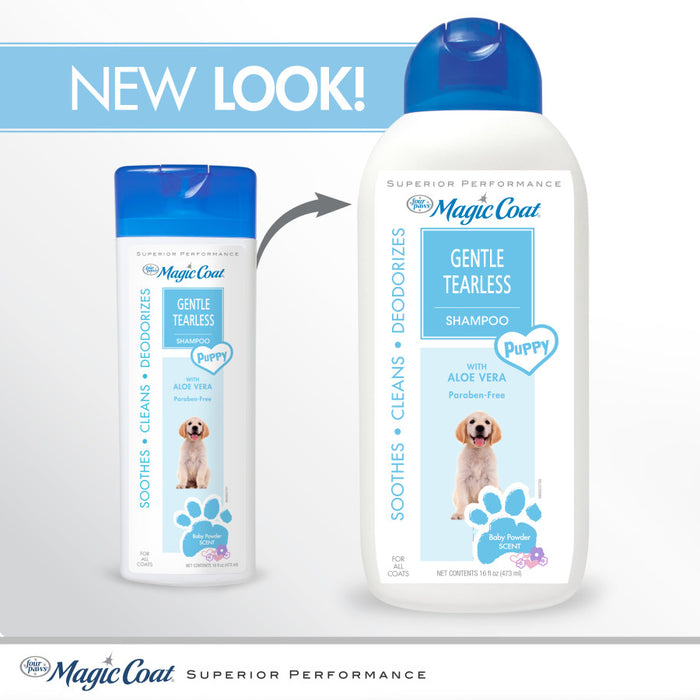 Four Paws Magic Coat Tearless Puppy Shampoo Tear-Free Puppy Shampoo, 1ea/16 oz (1 ct)