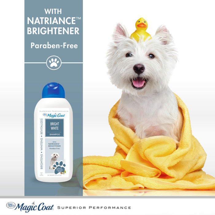 Four Paws Magic Coat Bright White Dog Shampoo Bright White Dog Shampoo, 1ea/16 oz