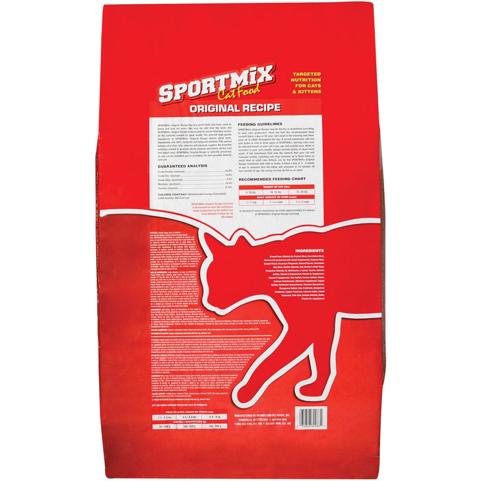 SPORTMIX Original Dry Cat Food Chicken Meal, 1ea/31 lb