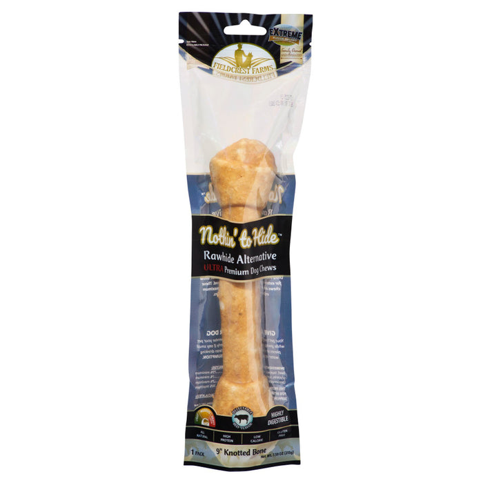 Fieldcrest Farms Nothin' To Hide Ultra Knotted Bone Dog Treat 1ea/9 in, 1 pk