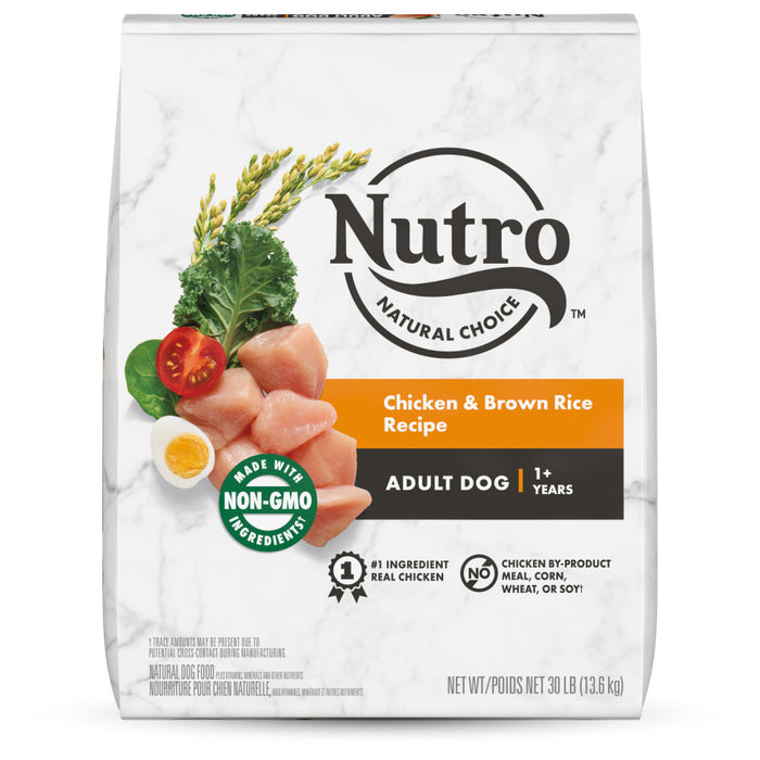 Nutro Products Natural Choice Adult Dry Dog Food Chicken & Brown Rice, 1ea/30 lb