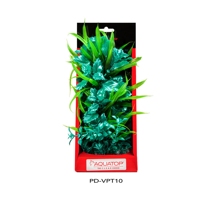 Aquatop Vibrant Passion Plant Turquoise, 1ea/10 in