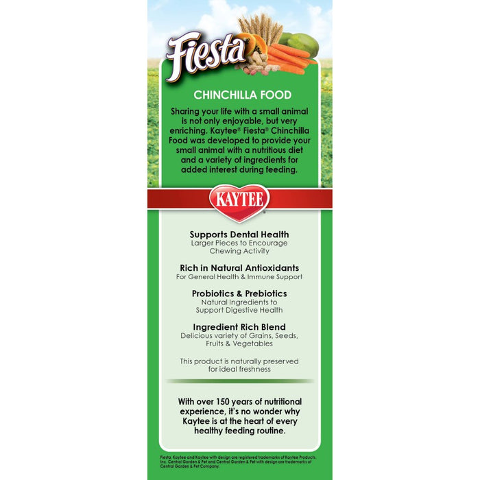 Kaytee Fiesta Chinchilla Food 1ea/2.5 lb Bag