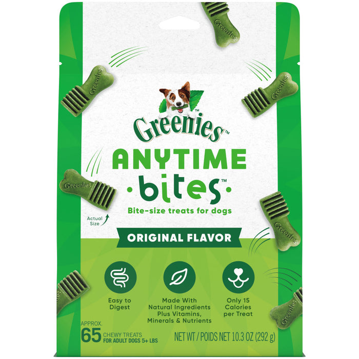 Greenies Anytime Bites Bite-Size Dog Dental Treats Original, 1ea/10.3 oz