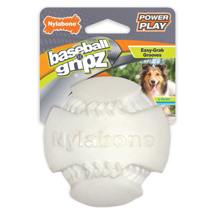 Nylabone Power Play Dog Baseball Gripz 1ea