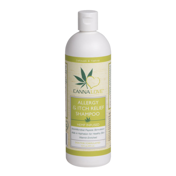 CannaLove Allergy & Itch Relief Hemp Infused Dog Shampoo 1ea/16 oz