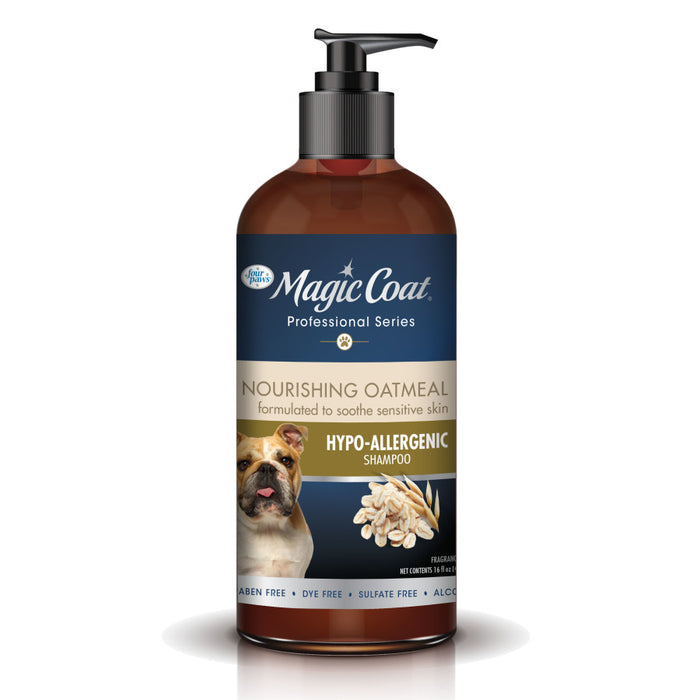 Four Paws Magic Coat Professional Series Nourishing Oatmeal Hypo-Allergenic Dog Shampoo Hypo-Allergenic, 1ea/16 Fl. Oz.