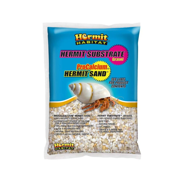 Hermit Habitat Terrarium Gravel Substrate Natural Lite, 1ea/5 lb