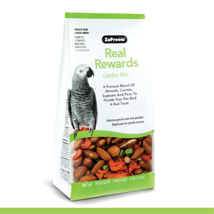 ZuPreem Real Rewards Garden Mix Bird Treats Large Birds, 1ea/6 oz