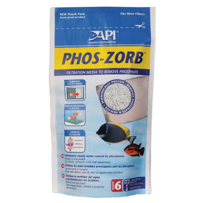 API PHOS-ZORB Aquarium Filter Media 1ea/Size 6, 1 pk