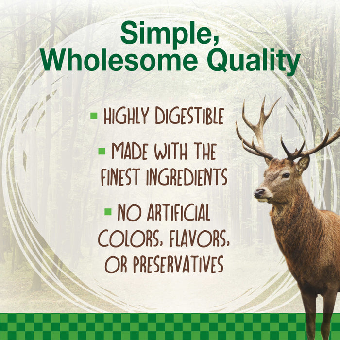 Nylabone Healthy Edibles WILD Antler Natural Long Lasting Venison Flavor Dog Chew Treats 1ea/Medium - Up To 30 lb, 2 ct