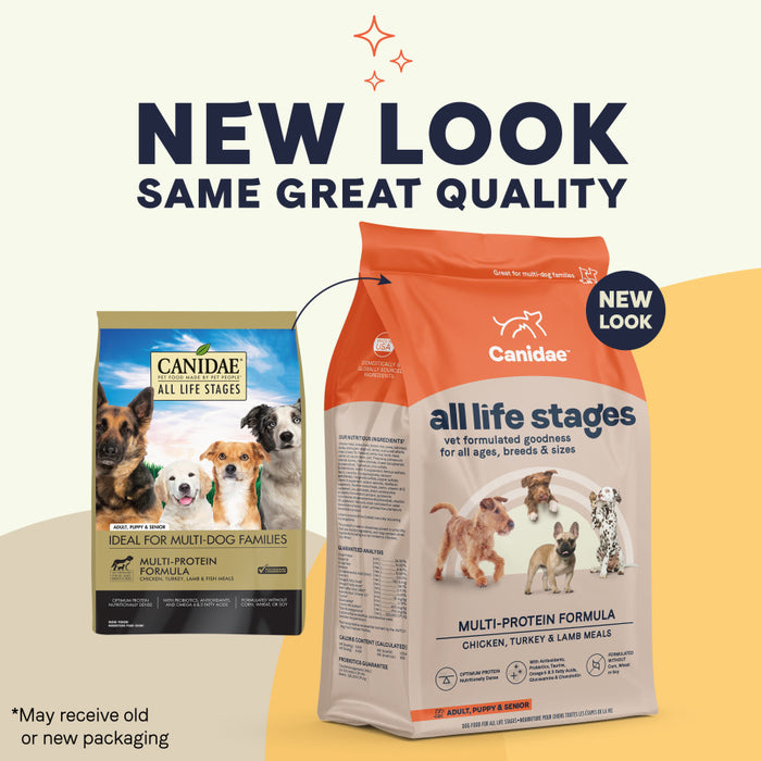 CANIDAE All Life Stages Multi-Protein Dry Dog Food Chicken, Turkey & Lamb, 1ea/15 lb