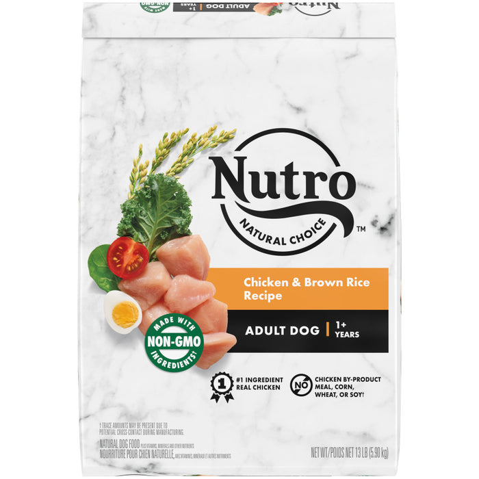 Nutro Products Natural Choice Adult Dry Dog Food Chicken & Brown Rice, 1ea/13 lb