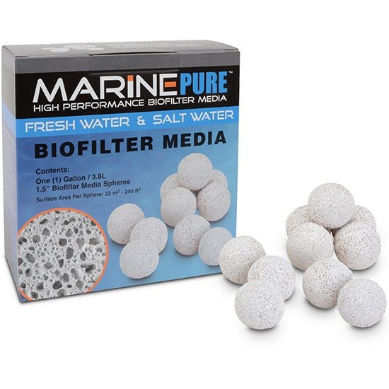 MarinePure Spheres 2 Quart Cermedia