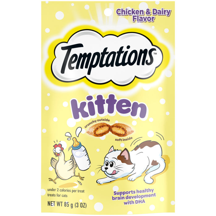 Temptations Kitten Cat Treat Chicken & Dairy, 1ea/3 oz