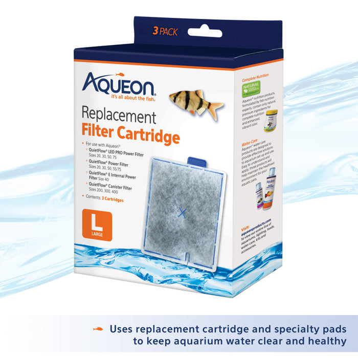 Aqueon QuietFlow LED PRO Aquarium Power Filter 1ea/Size 20