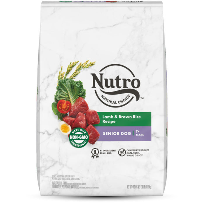 Nutro Products Wholesome Essentials Senior Dry Dog Food Lamb & Rice, 1ea/30 lb