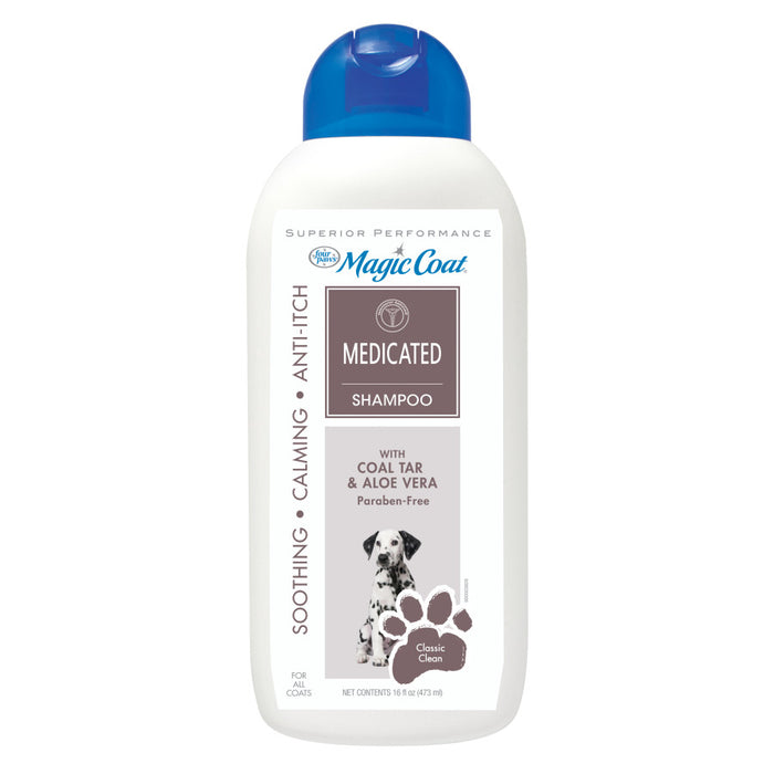 Four Paws Magic Coat Medicated Dog Shampoo for Skin Allergies Medicated Dog Shampoo, 1ea/16 oz (1 ct)