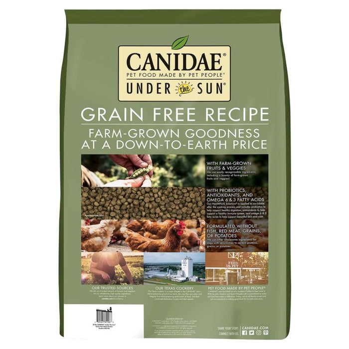 CANIDAE Under The Sun Grain-Free Dry Dog Food Chicken, 1ea/40 lb