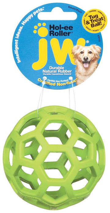 JW Pet Hol-ee Roller Dog Toy Assorted, 1ea/SM