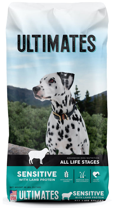 Ultimates Sensitive Dry Dog Food Lamb, 1ea/28 lb