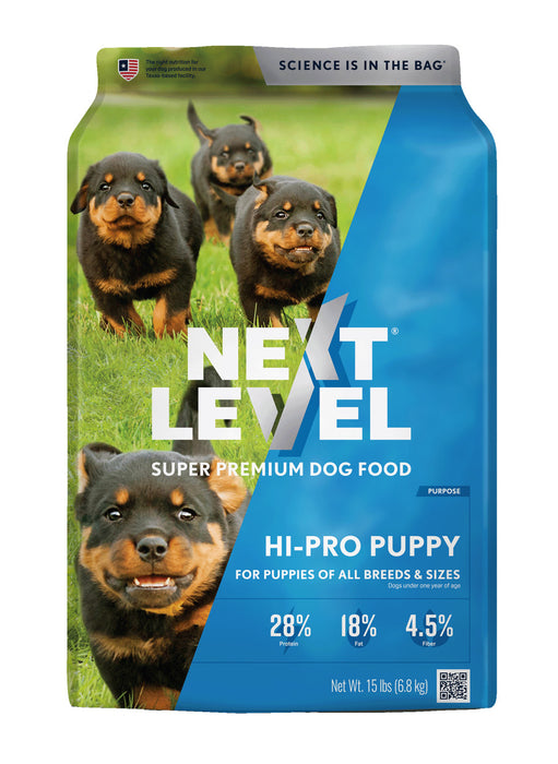 Next Level Hi-Pro Puppy Dry Dog Food 1ea/15 lb