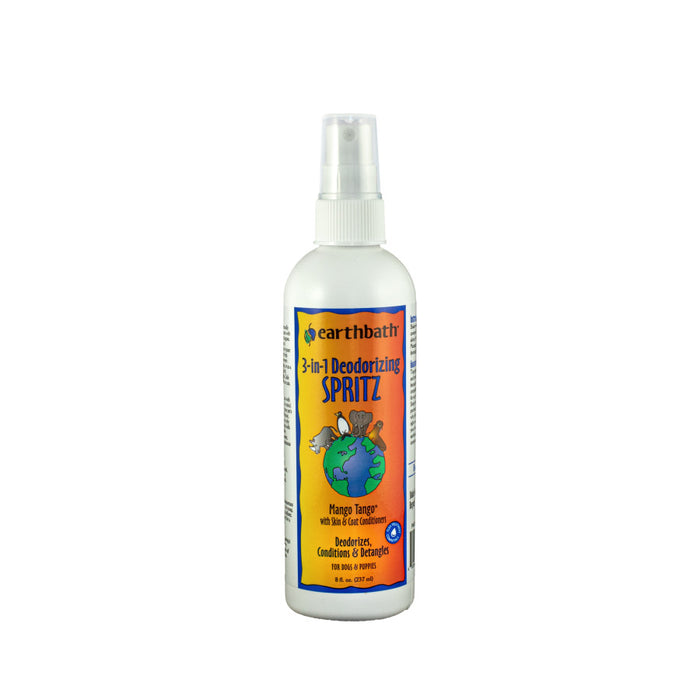 Earthbath 3-IN-1 Deodorizing Spritz for Dogs, Mango Tango 1ea/8 oz