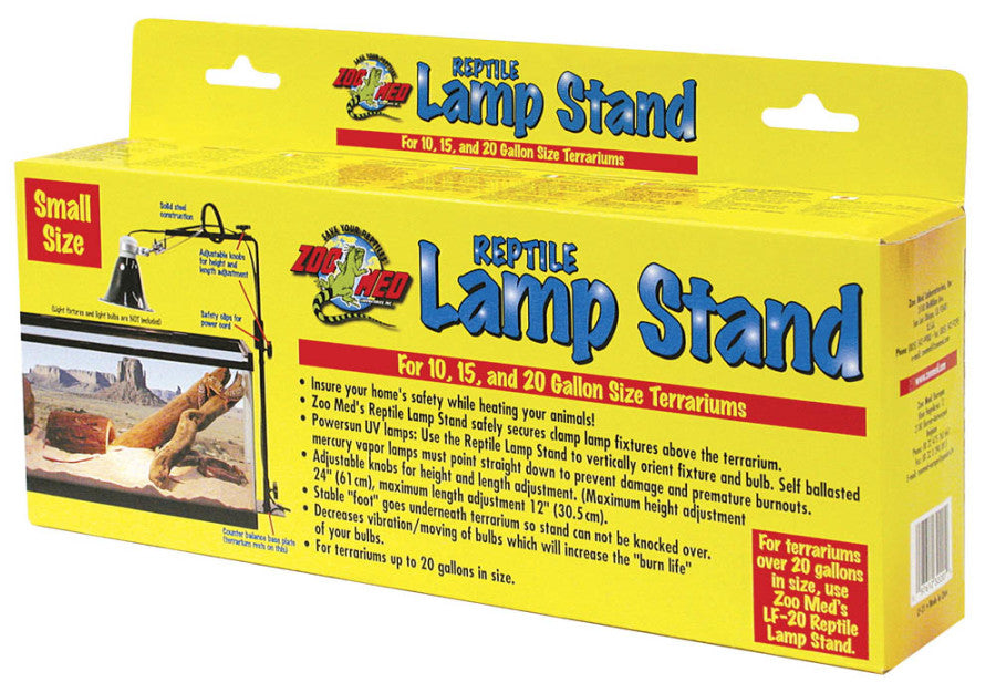 Zoo Med Reptile Lamp Stand Black, 1ea/SM