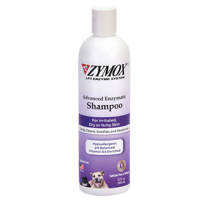 Zymox Advanced Enzymatic Shampoo for Dry or Itchy Skin 1ea/12 oz