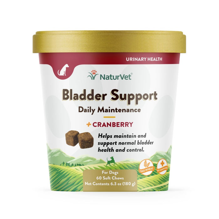 NaturVet Bladder Support + Cranberry Soft Chews 1ea/60 ct