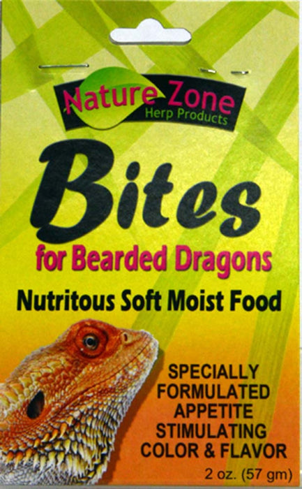 Nature Zone Bearded Dragons Bites Gel Food 1ea/2 oz