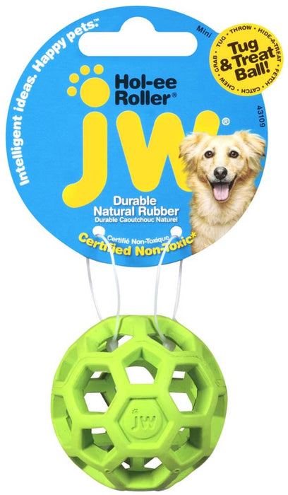 JW Pet Hol-ee Roller Dog Toy Assorted, 1ea/Mini